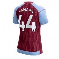 Aston Villa Boubacar Kamara #44 Hjemmedrakt Dame 2023-24 Kortermet